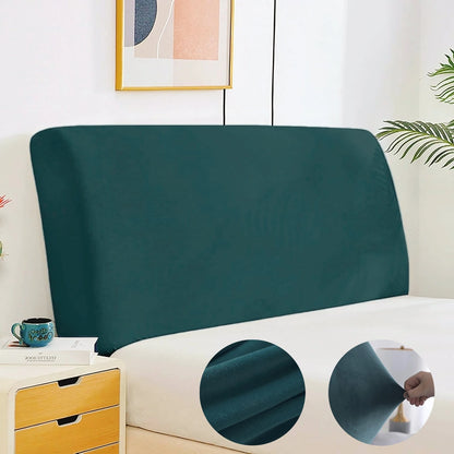 Velvet Bed Headboard Cover