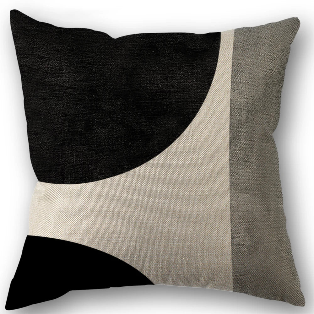 Modern Boho Abstract Geometric Pillow Cover