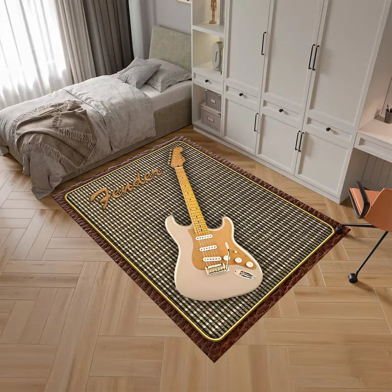 Whimsical Guitar Rugs