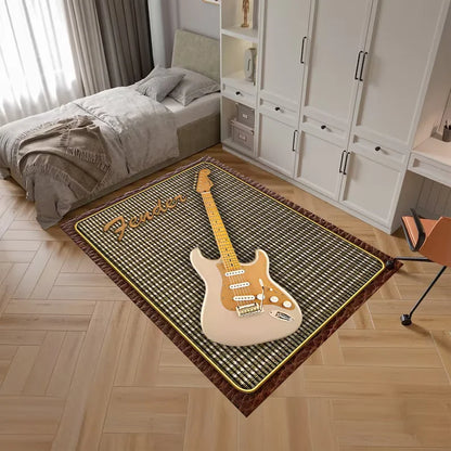Whimsical Guitar Rugs