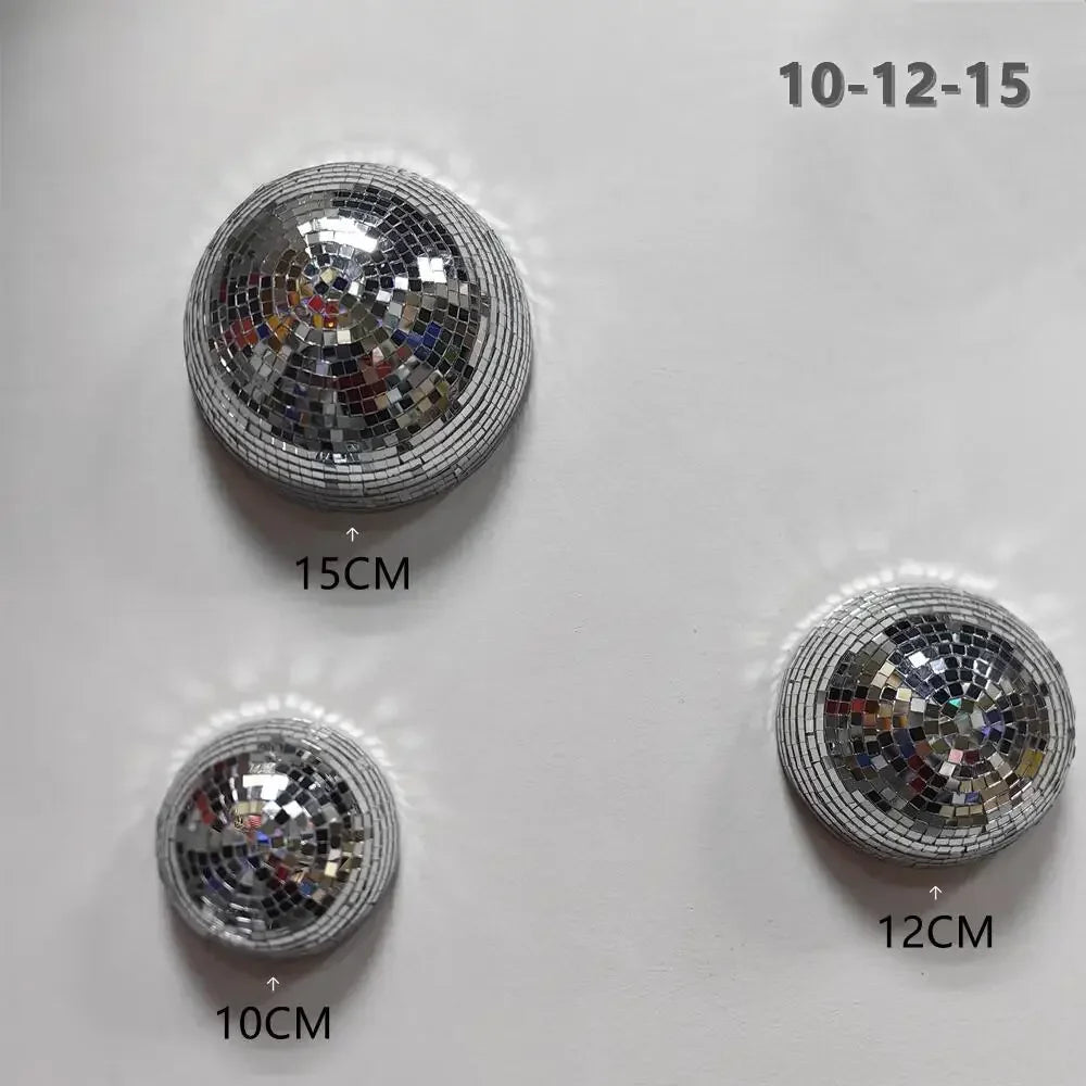 Wall Disco Ball Mirrored Designs