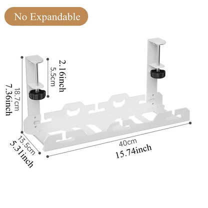 Under Table Storage Rack