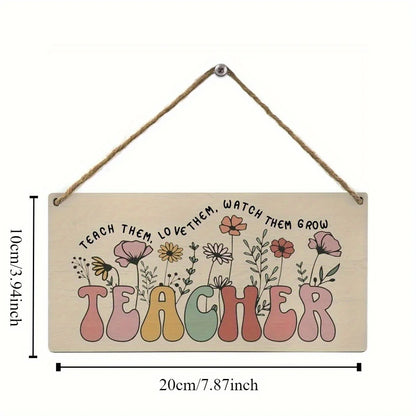 Rustic Wooden Kitchen Wall Decor Sign - "This Kitchen Offers Food Love Joy"
