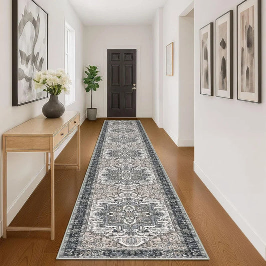 Vintage Persian Runner Rug,