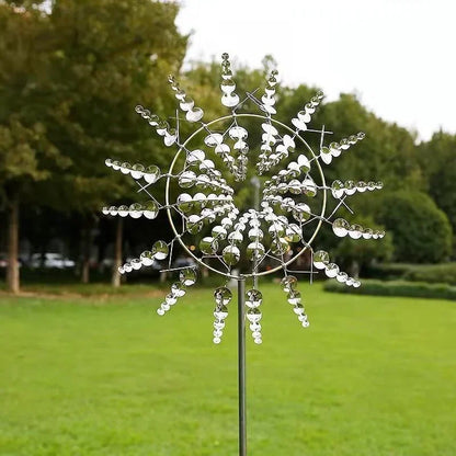 Outdoor Metal Windmill