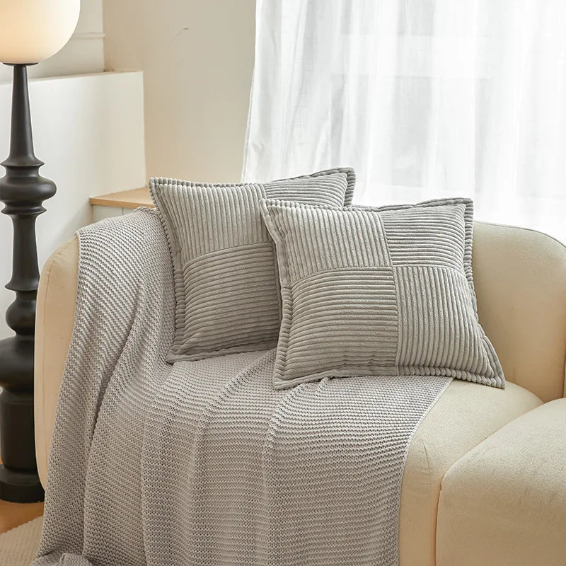 Boho Striped Pillow Covers