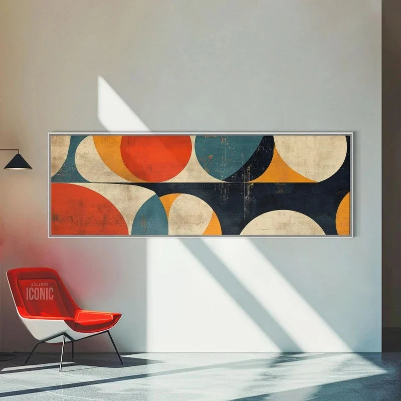 Mid Century Modern Wall Art Canvas