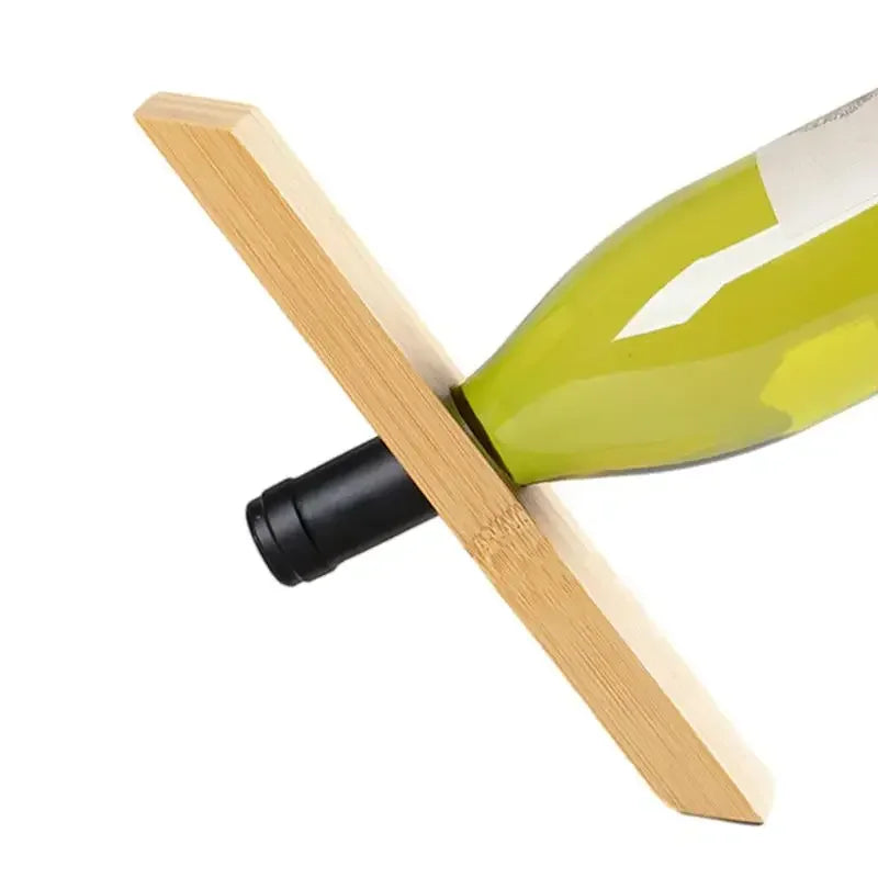 Bamboo Product Balance Wine Rack