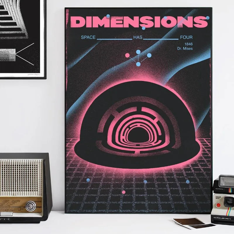 Abstract Futurism Wall Art