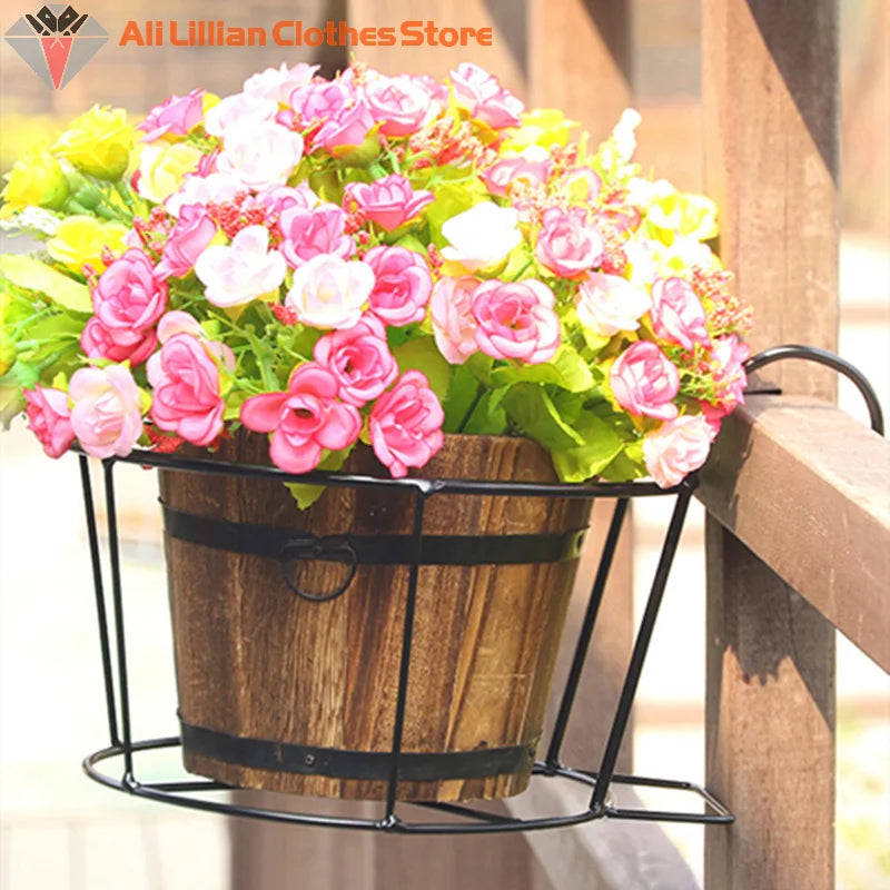 Outdoor Hanging Basket Planter