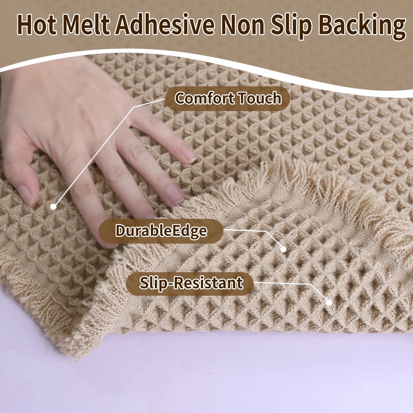 Waffle Bathroom Rugs