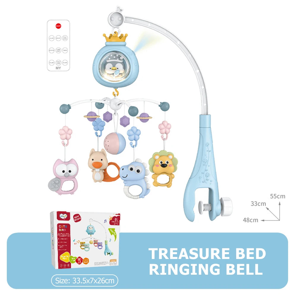 Baby Crib Mobile with Projector for Tiny Dream Collection