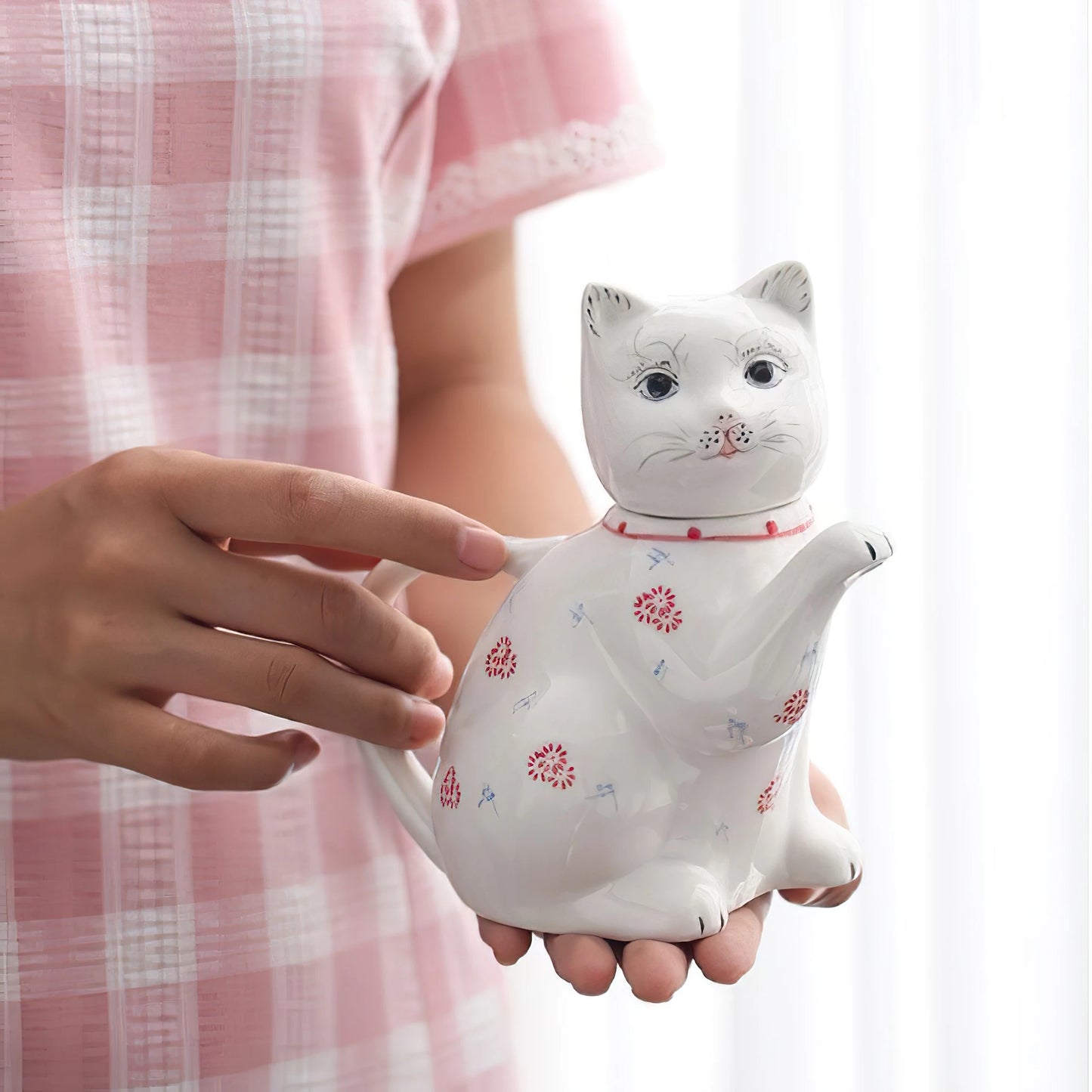 Ceramics Cat Teapot