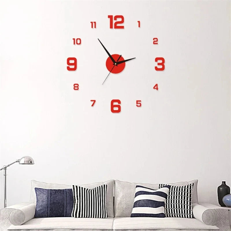 Luminous Digital DIY Stereoscopic Wall Clock