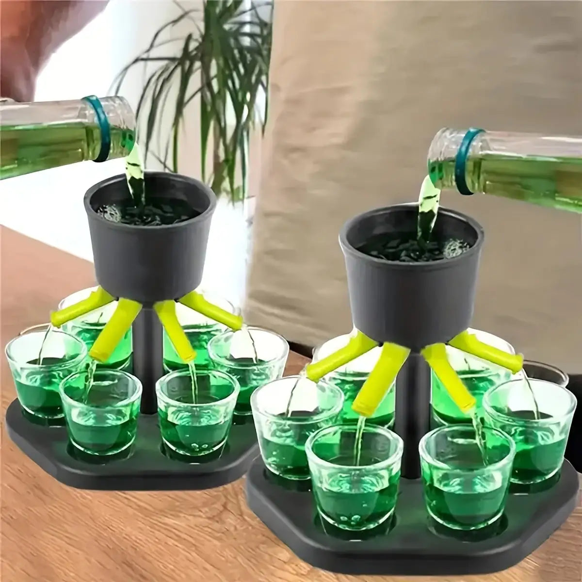 6 Shot Glass Dispenser