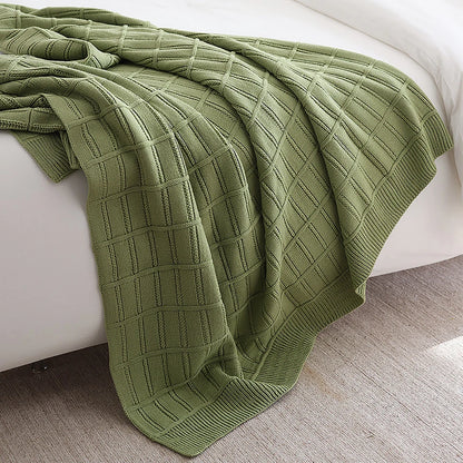 Knitted Wool Blanket