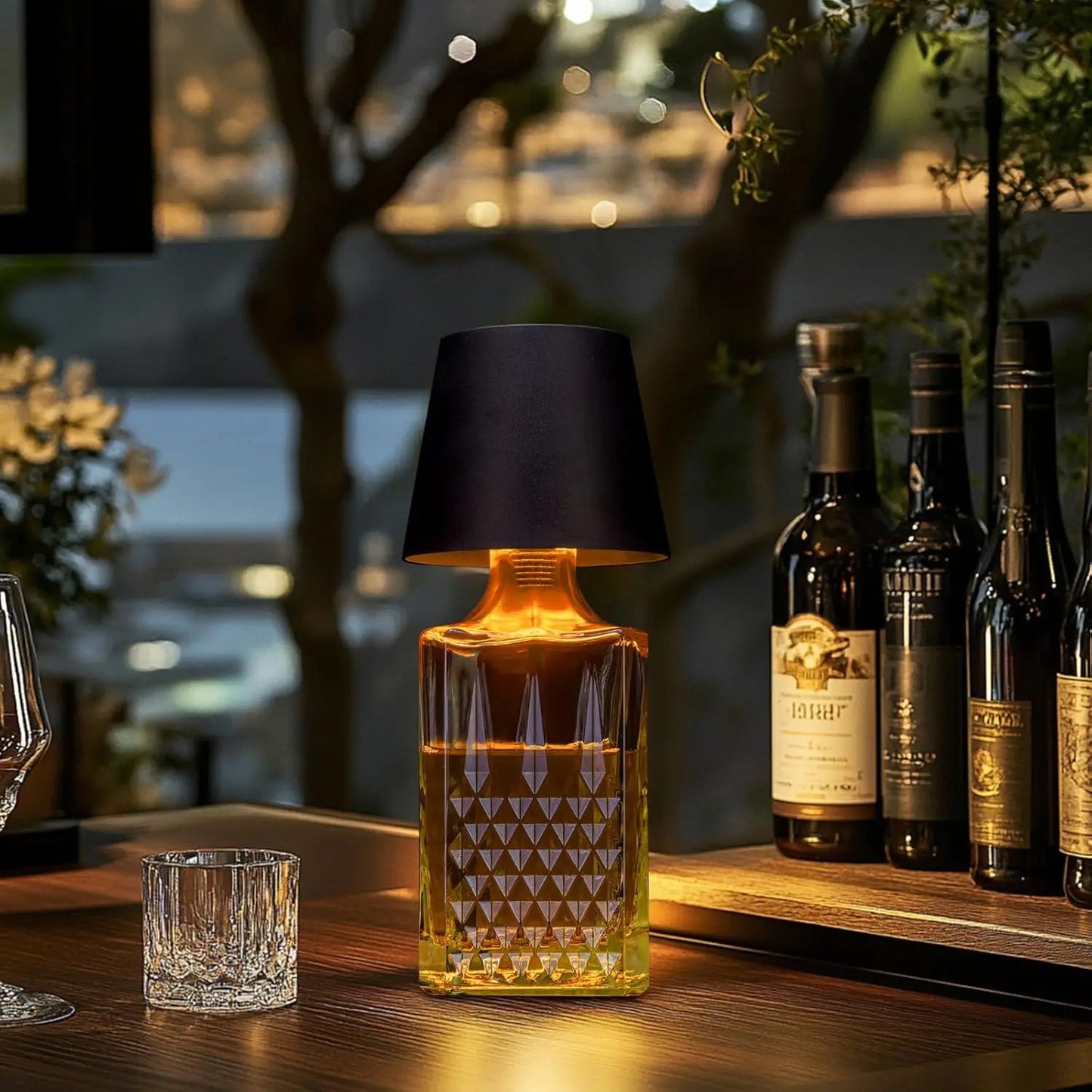 Bottle LED Lamp Desktop