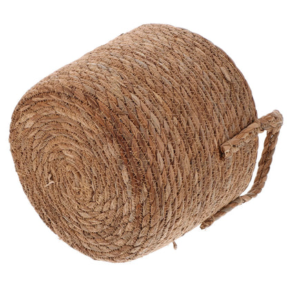 1Pcs Braided Seagrass Flowerpot