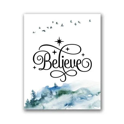 Holiday Decor Christmas Theme Prints