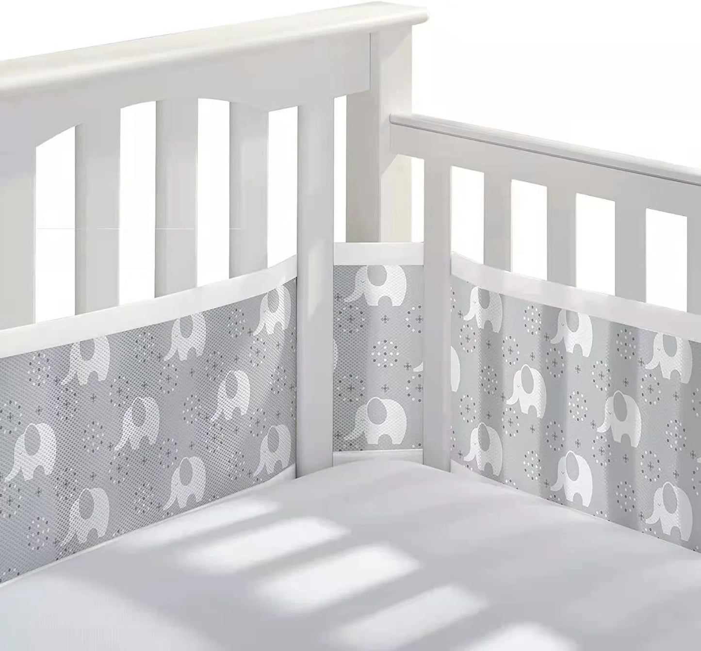 Breathable Infant Bedding Bumpers in Tiny Dream Collection