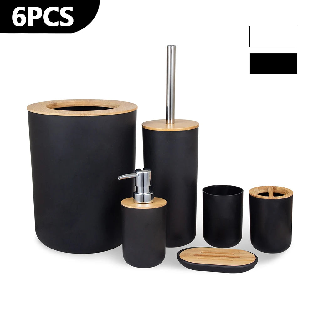 6Pcs/Set Bathroom Set