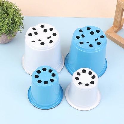 Two-color Thickened Plastic Seedling Pots
