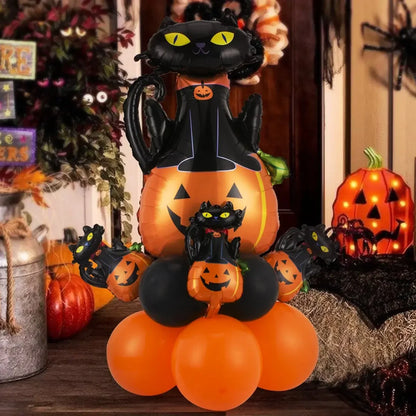 6 Different Happy Halloween Balloon Sets