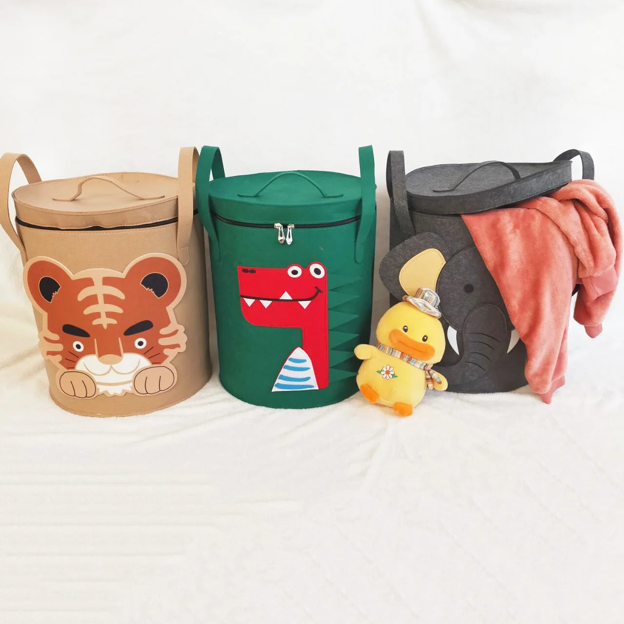 Cartoon Animal Storage Baskets