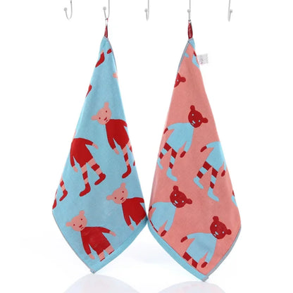 Small Cartoon Towels Perfect for Babies and Children
