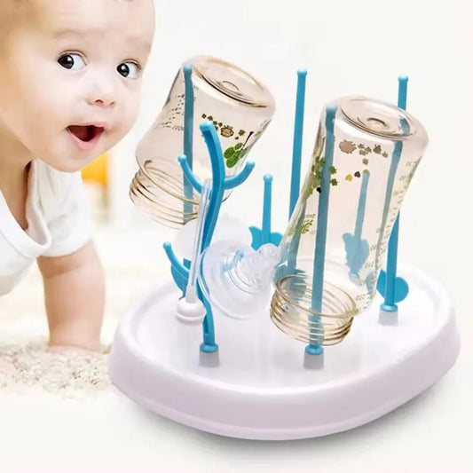 Tree-shaped Baby Bottle Drying Rack in Tiny Dream Collection