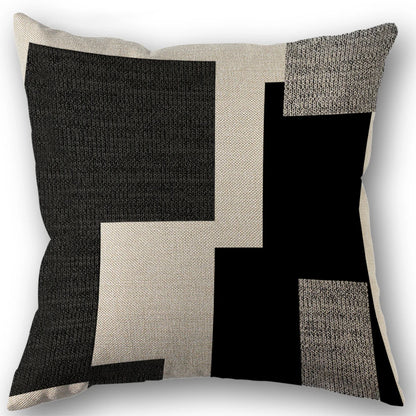 Modern Boho Abstract Geometric Pillow Cover