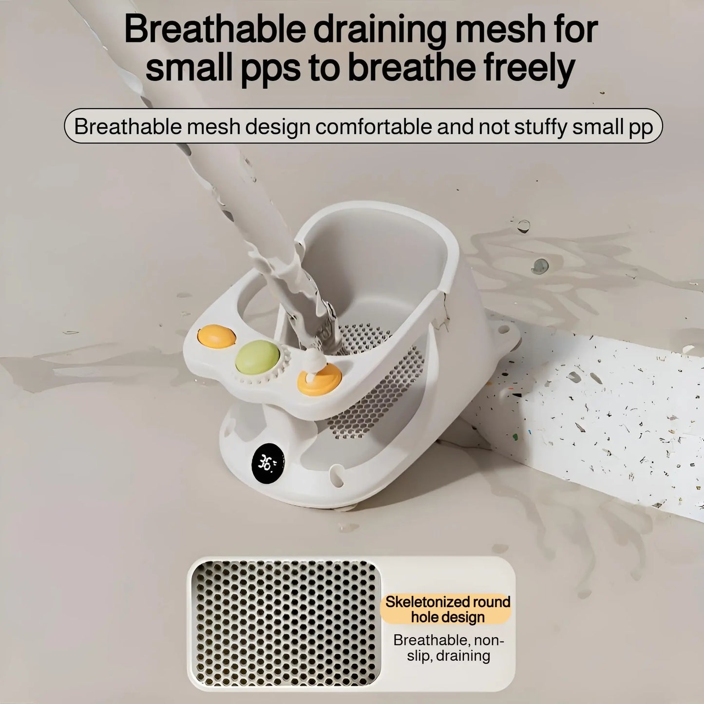Baby Bath Seat for Babies 6 Months & Up in Tiny Dream Collection