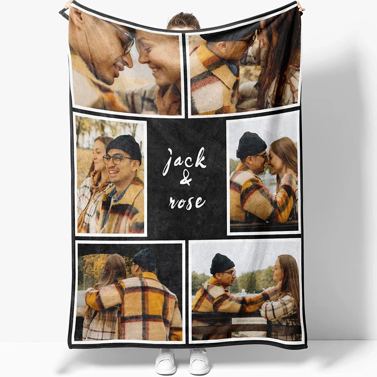 Custom Flannel Throw Blanket