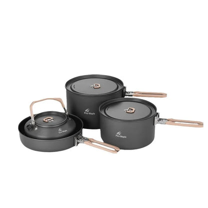 Outdoor Camping Cooker Pot Set