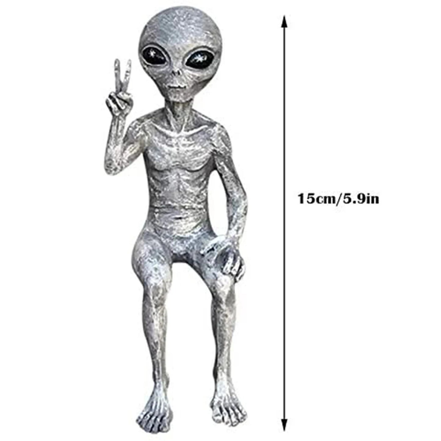 Outdoor Space Alien Statues