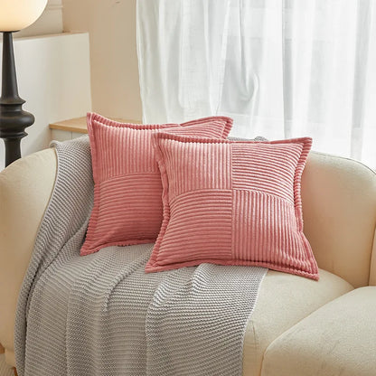 Boho Striped Pillow Covers