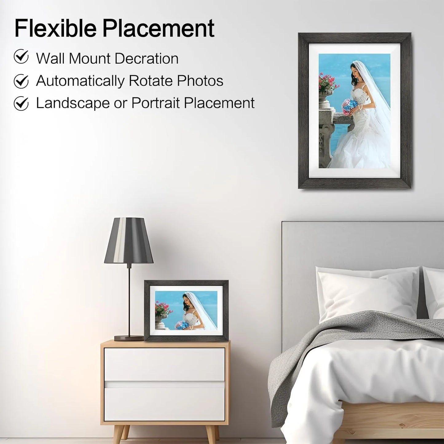 Digital Photo Frame，10.1 Inch