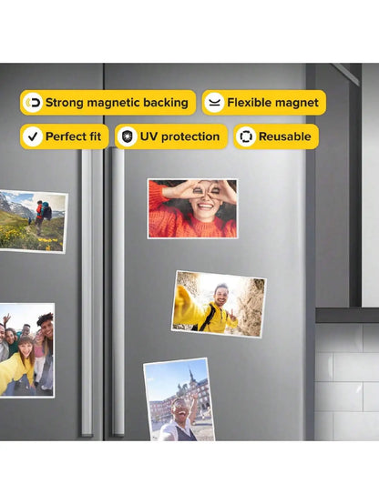 5pcs Magnetic Photo Frames 4x6 Inch