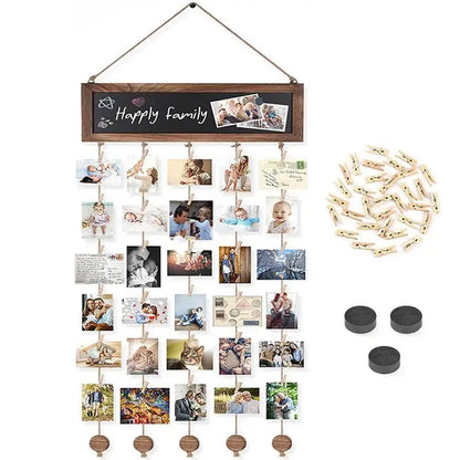 Hanging Picture Frames With String