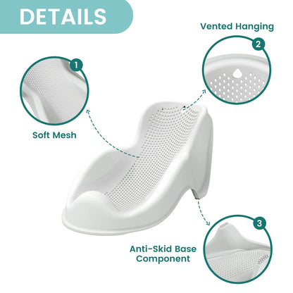 Soft Baby Bath Support for Newborns in Tiny Dream Collection