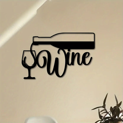 A Wine Glass Wall Art piece