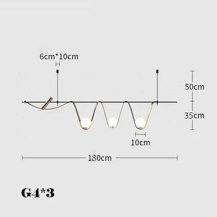 Aesthetic Decorative Hanging Ceiling Light