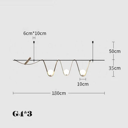 Aesthetic Decorative Hanging Ceiling Light