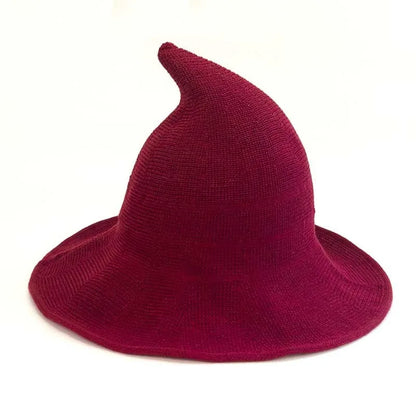 Halloween Vintage Wool Knit Witch's Hat
