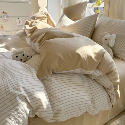 Soft Washed Cotton Bedding Set