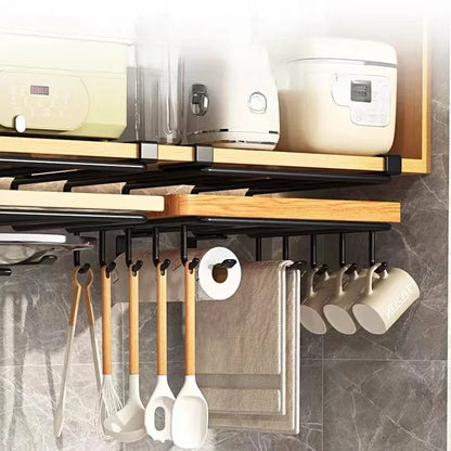 Kitchen Under Cabinet Basket Storage Shelf