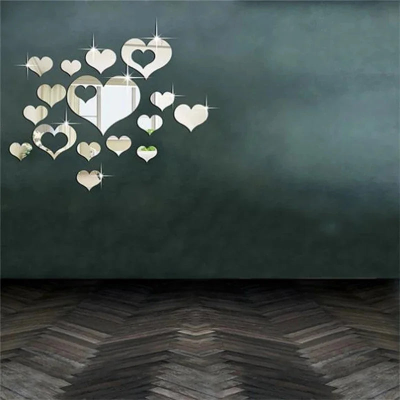 3D Mirror Wall Stickers
