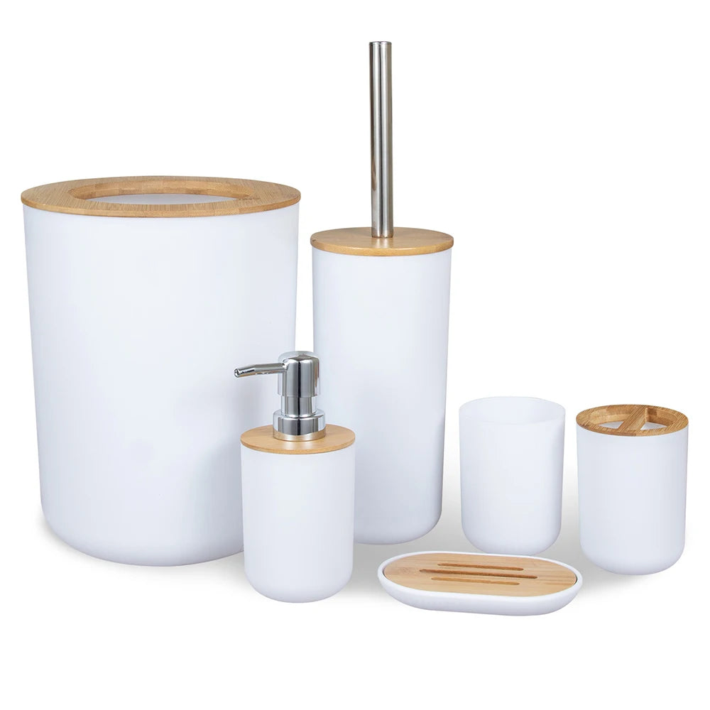 6Pcs/Set Bathroom Set