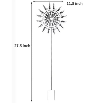 Outdoor Metal Windmill