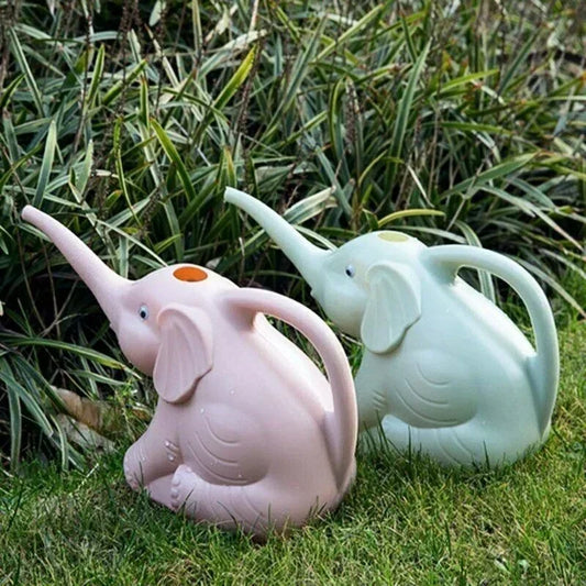 Cute Plastic Elephant  Watering Can